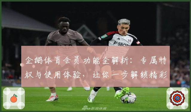 企鹅体育会员功能全解析：专属特权与使用体验，让你一步解锁精彩赛事