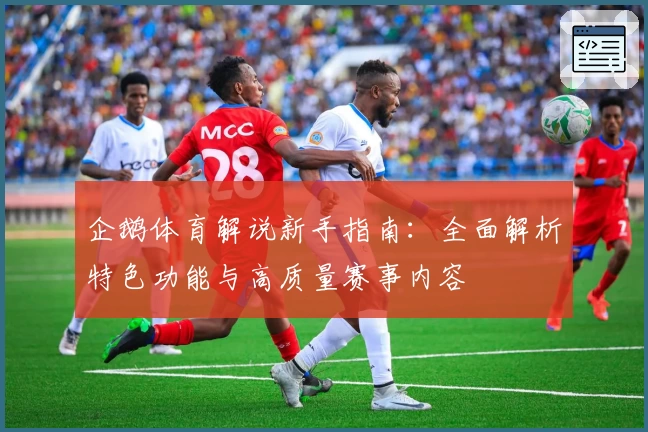 企鹅体育解说新手指南：全面解析特色功能与高质量赛事内容